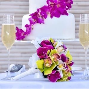 Wedideas Tropical Custom Orchid Bridal Bouquet
